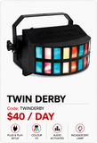 Hire - Twin Derby
