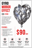 Hire - Gyro Mirror Ball effect