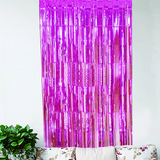 PM-613078 Foil Mylar Curtain - CRIMSON 2m x 1m