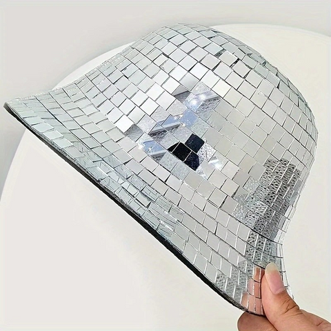 FX-TE-PP1388929 Disco Mirror Fisherman Hat