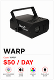 Hire - Warp ADJ Party Light
