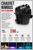HIRE - Chauvet Nimbus Dry Ice Machine