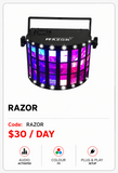 Hire - Razor Party Light