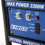 HIRE - Kings 3KVA Sinewave Generator - 3000W
