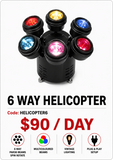 6 Way Helicopter
