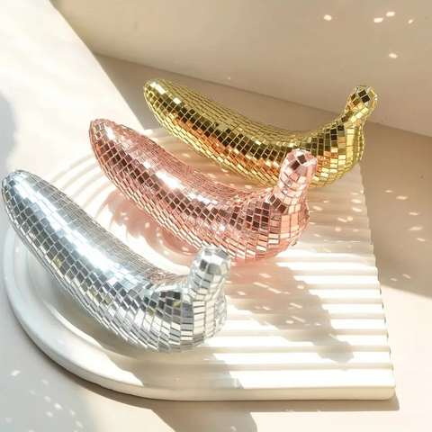 Mirror Banana - Gold, Pink or Silver