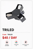 Hire - TriLed Lighting Effect
