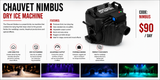 HIRE - Chauvet Nimbus Dry Ice Machine