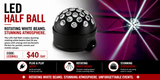 Hire - LED White Beam 1/2 Ball