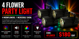 HIRE - 4 Flower Lighting Effect