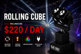 Hire - Clay Paky Rolling Cube