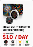 HIRE - Optikinetiks Solar 250 3" Cassettes (Various)