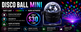 Hire - Mini Crystal Disco Light