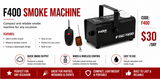 HIRE - D400 Smoke Machine