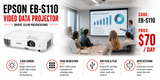 Hire - Epson EB-S110 Video Data Projector