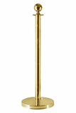 Hire - Gold Rope Bollard Stands