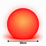 Hire - Glow LED Orb 20cm