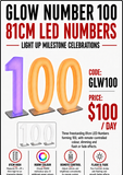 Hire - Glow Number 100