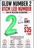 Hire - Glow Number 2