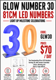 Hire - Glow Number 30