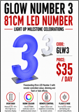 Hire - Glow Number 3