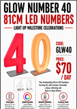 Hire - Glow Number 40
