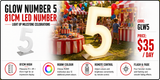Hire - Glow Number 5