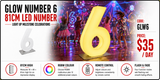 Hire - Glow Number 6