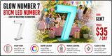 Hire - Glow Number 7