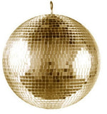GOLD Disco Mirror Ball - 40" (100cm)