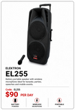 HIRE - Elektron EL255 Battery Powered Speaker