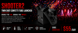 HIRE - SHOOTER 2 Confetti Launcher