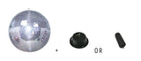 Hire - 8" (20cm) Silver Mirror Disco Ball