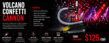 HIRE - VOLCANO Continuous Confetti Blower