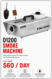 HIRE - D1200 DL Smoke Machine