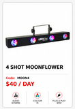 Hire - 4 Shot Moonflower Effect