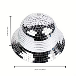 FX-TE-PP1388929 Disco Mirror Fisherman Hat
