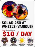 HIRE - Optikinetiks Solar 250 6" Wheels (Various)
