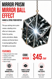 Hire - Mirror Prism Mirror Ball