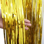 PM-613002 Foil Mylar Curtain - GOLD 2m x 0.9m