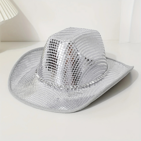 FX-TE-645727 Disco Mirror Cowboy Hat