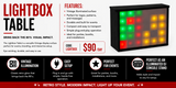 Hire - Lightbox DJ Table