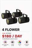 HIRE - 4 Flower Lighting Effect