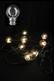 HIRE - Festoon 25m WARM WHITE Globes