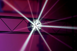 Hire - LED White Beam 1/2 Ball