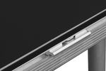 ST-1212ARC - 1.2m Quarter Circle Stage Top with rail lock system & recessed stage skirt velcro