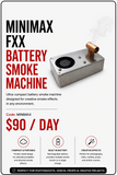 HIRE - FXX MiniMAX Battery Smoke Machine
