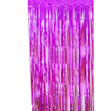 PM-613078 Foil Mylar Curtain - CRIMSON 2m x 1m