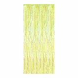 PM-613036 Foil Mylar Curtain - IRIDESCENT YELLOW 2m x 0.9m