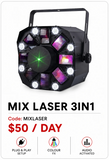 Hire - Mix Laser 3in1 Lighting FX